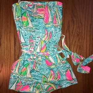 EUC Lilly Pulitzer Romper xs